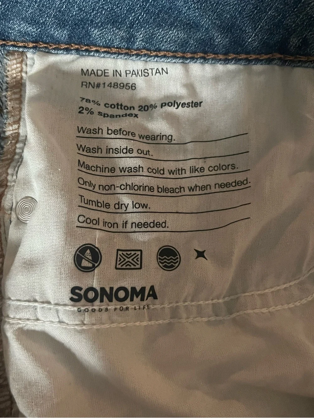 Size 16 Sonoma  Denim Shorts